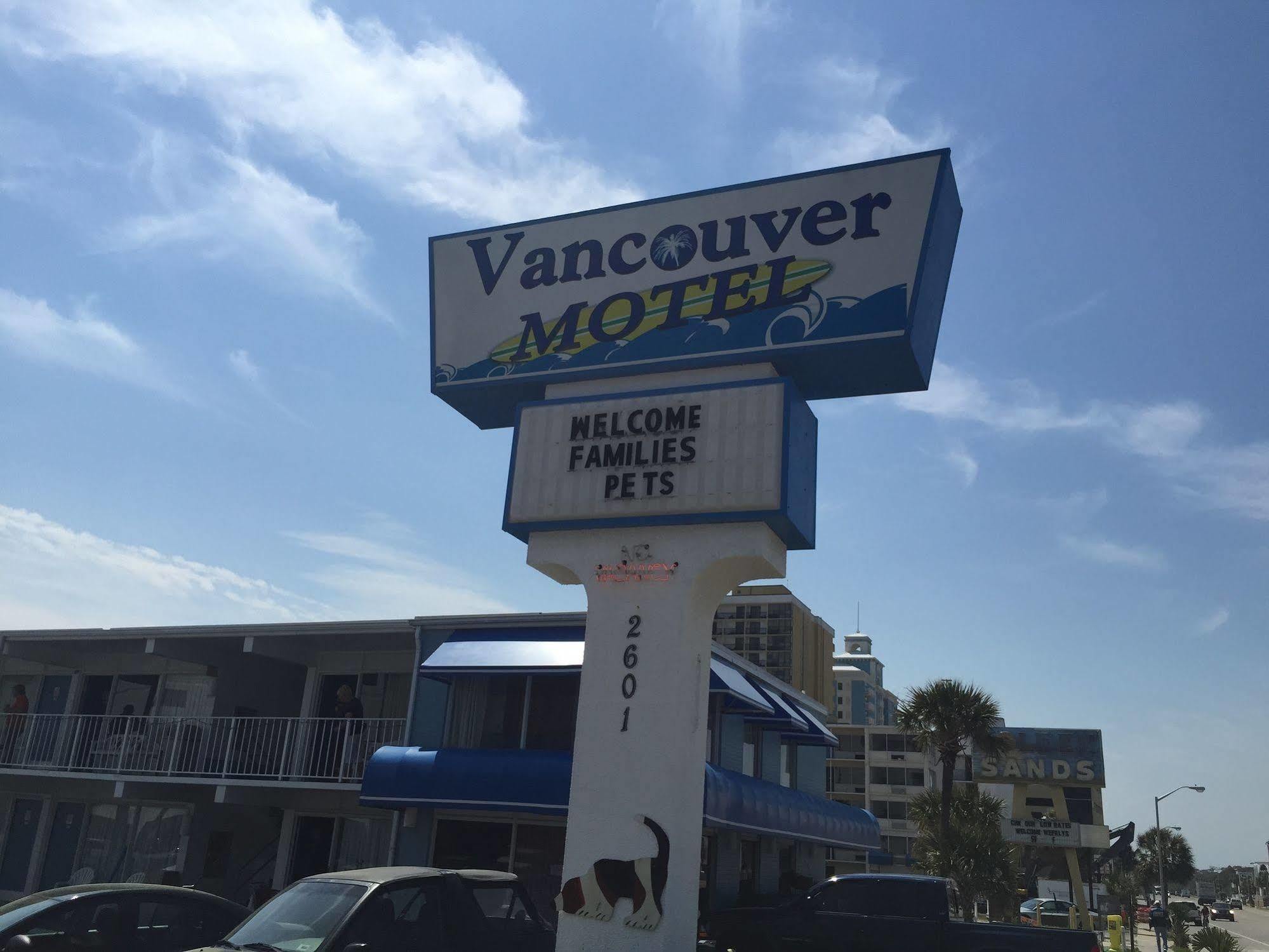 Vancouver Motel Myrtle Beach Bagian luar foto